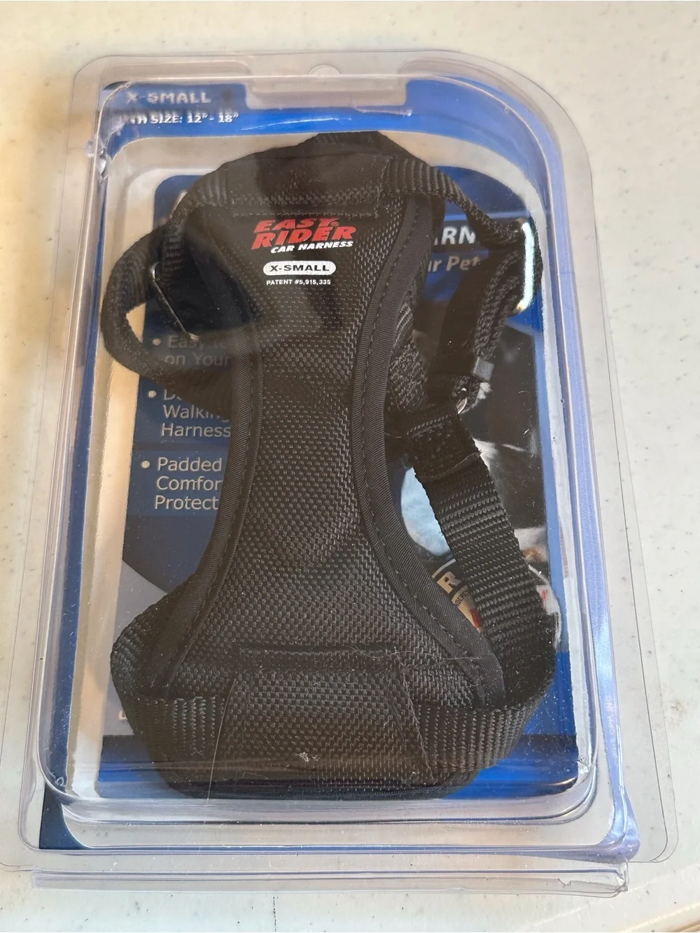 Easy Rider Car Safety Harness – X-Small (12”–18” Girth)